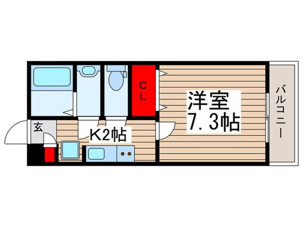 アムール　おゆみ台の物件間取画像